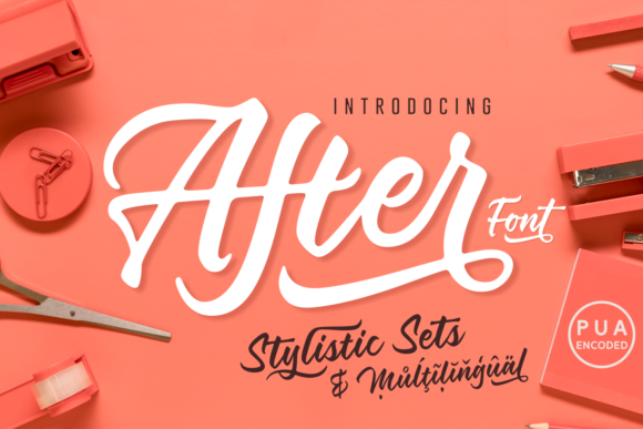 After Font Review: Bold Handwritten Type for Campaigns