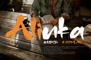 Alinka Font: A Handwritten Typeface for Modern Branding