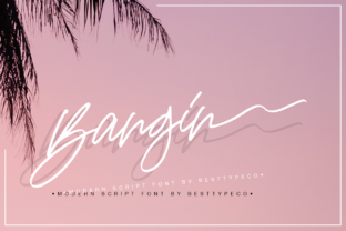 Bangin Font: Adding Tropical Charm to Campaign Visuals