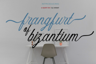 Frangfurt of Bizantium: A Font for Elegant Editorial Design