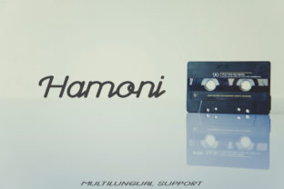 Hamoni Font: A Sweet Script Typeface for Branding