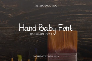 Hand Baby Font: A Soft Handwritten Typeface for Editorial Design
