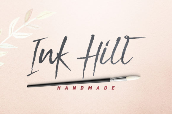 Ink Hill Font: Modern Script for Digital Design