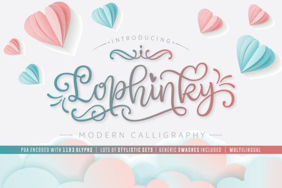 Lophinky Font: Playful Script for Digital Campaigns