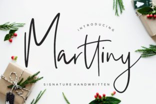 Marttiny Font: Elevating Campaign Visuals with Script Charm