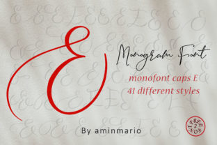 Monogram E Monofont Caps E: A Versatile Font for Branding