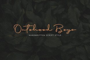 Ontohood Boys Font: Adding Authentic Script to Web Design