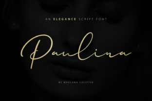 Paulina Font: A Handwritten Typeface for Makers