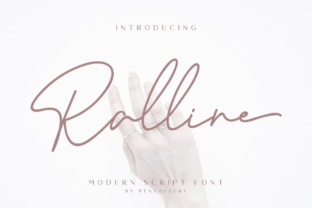 Ralline Font: A Handwritten Typeface for Makers