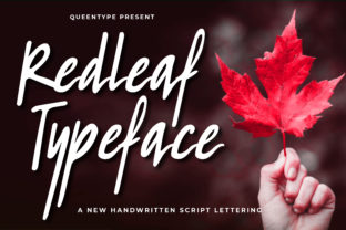Redleaf Font: A Fresh Script for Editorial Design