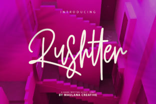 Rushtter Font: Adding Authentic Charm to Branding