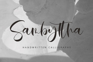 Sambyttha: A Script Font with Elegance and Flair