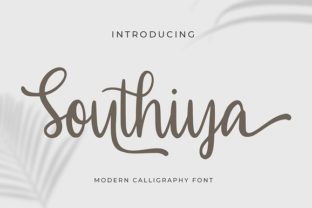 Southiya Font: Elegant Script for Editorial Design