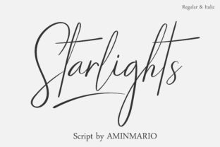 Starlights Font: Effortless Charm for Business Branding