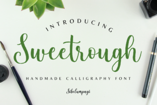 Sweetrough Font: Authentic Script for Small Business Branding