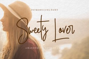 Sweety Lover Font: Charming Script for Handmade Labels