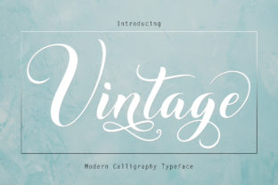 Vintage Font Review: Modern Calligraphy for Campaigns