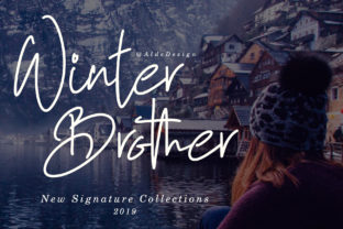 Winter Brother Font: Adding Organic Flow to Brand Identity
